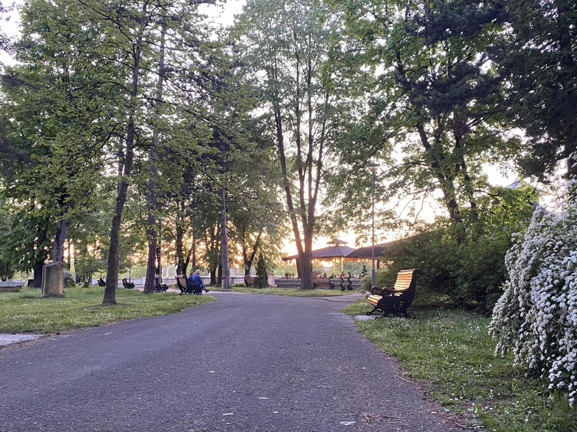 Apartman Mina Mataruska Banja Bagian luar foto